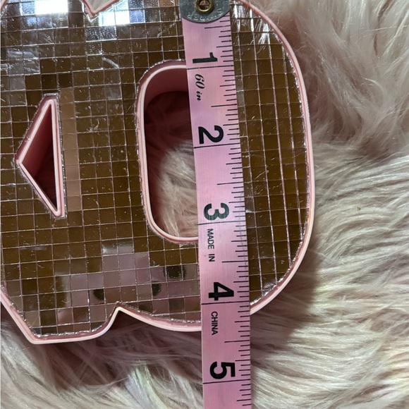 🪩🪩 Pink XO Disco Ball Decor - Picture 6 of 7